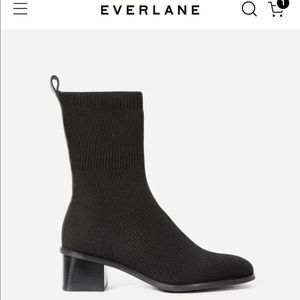 Everlane high ankle glove boot 6.5 black